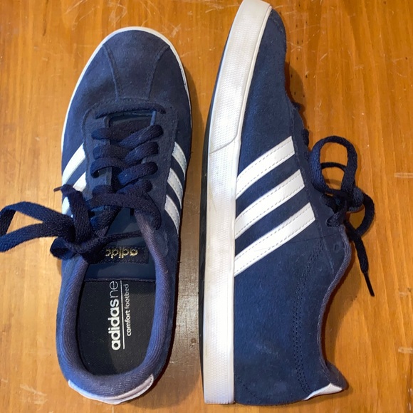 adidas neo comfort footbed blue